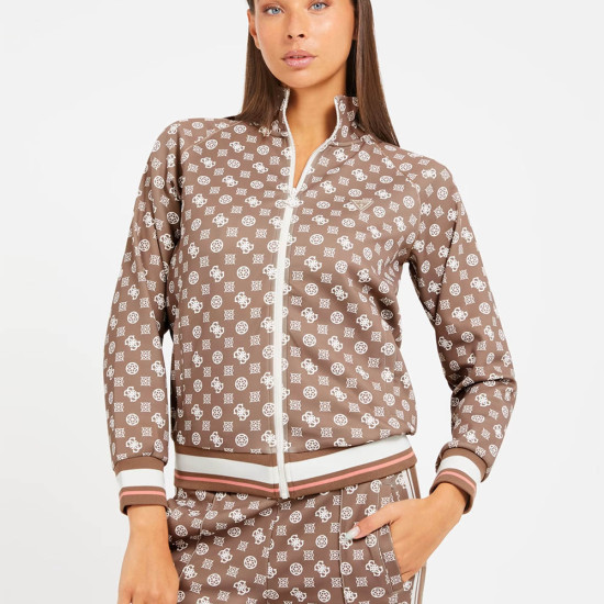 Guess Γυναικεία ζακέτα Ologram Full Zip  Sweatshirt